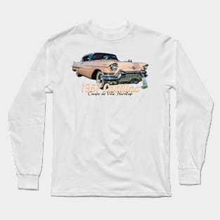 1957 Cadillac Coupe de Ville Long Sleeve T-Shirt